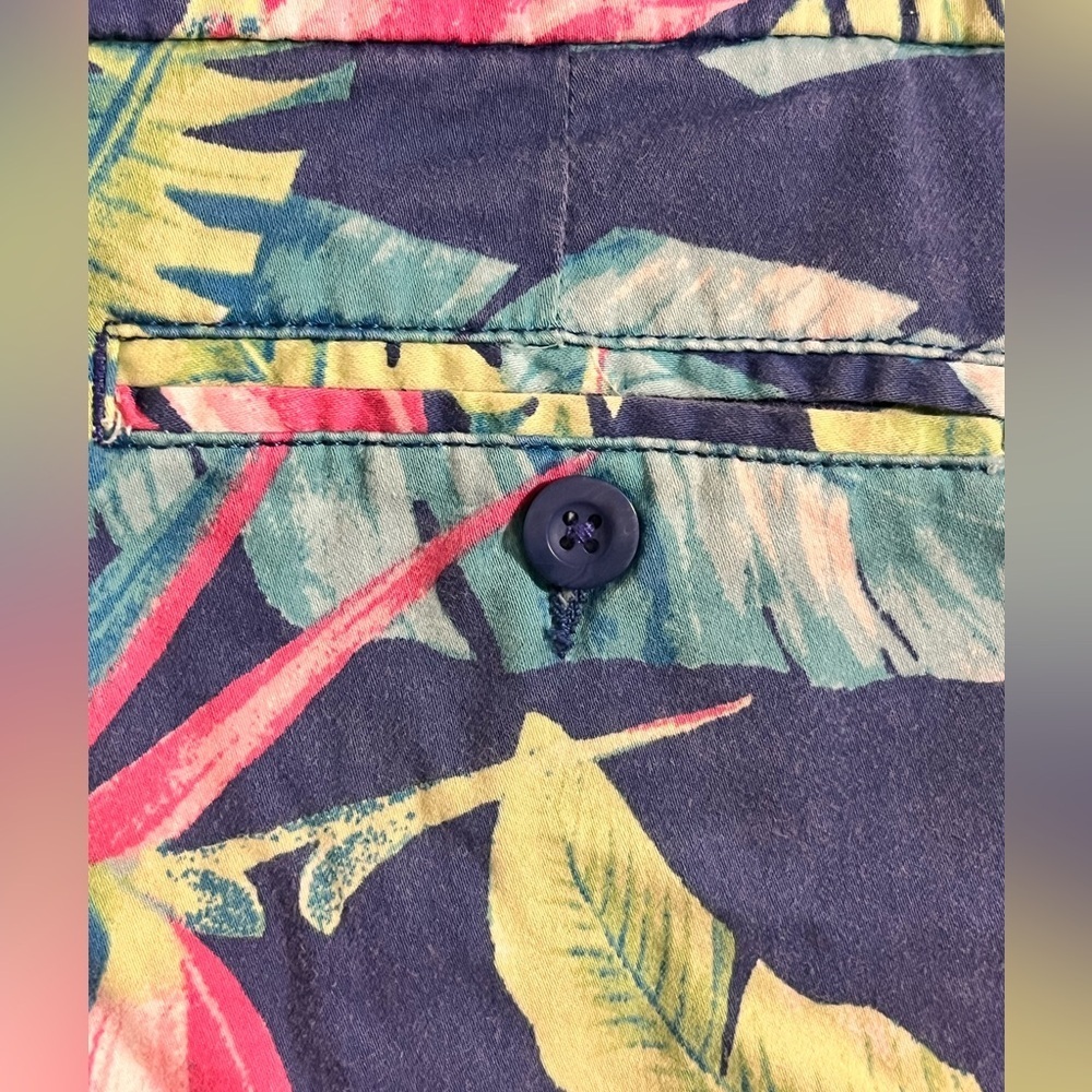 Caribbean Joe tropical print shorts - Picture 3 of 11